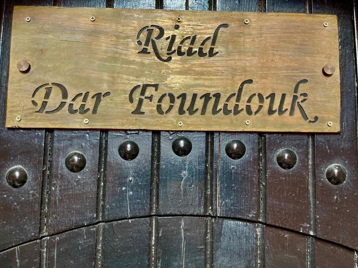 Riad Dar Foundouk&Spa Marrakesch Exterior foto